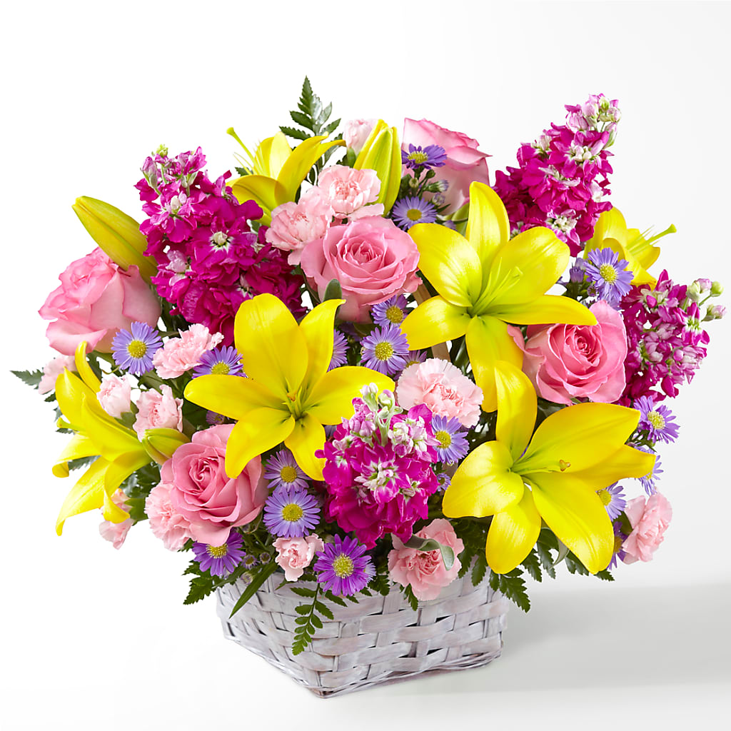 Bright Lights Bouquet – PETALS & HEARTS FLOWER SHOP, Monterey Park CA