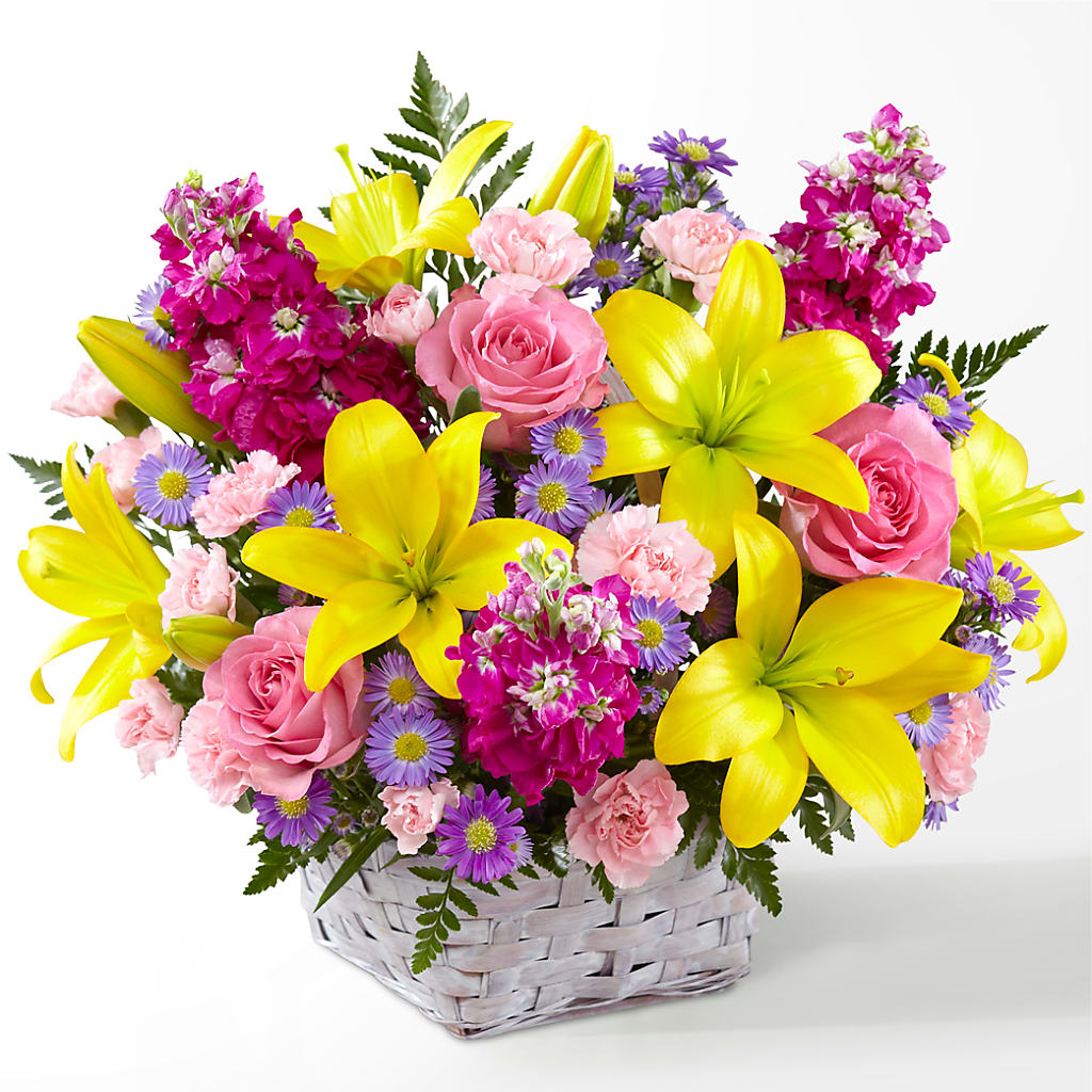 Bright Lights Bouquet – PETALS & HEARTS FLOWER SHOP, Monterey Park CA