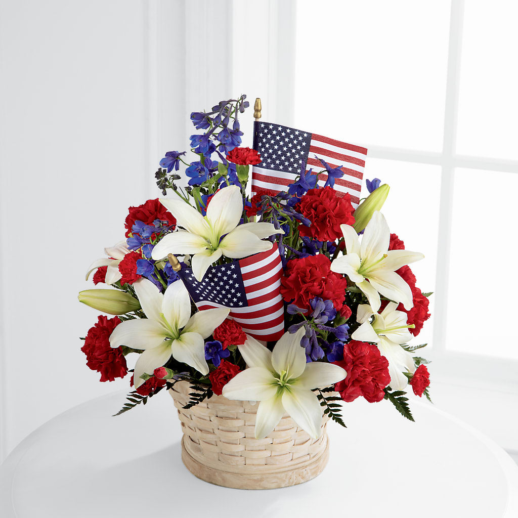 American Glory Bouquet – PETALS & HEARTS FLOWER SHOP, Monterey Park CA