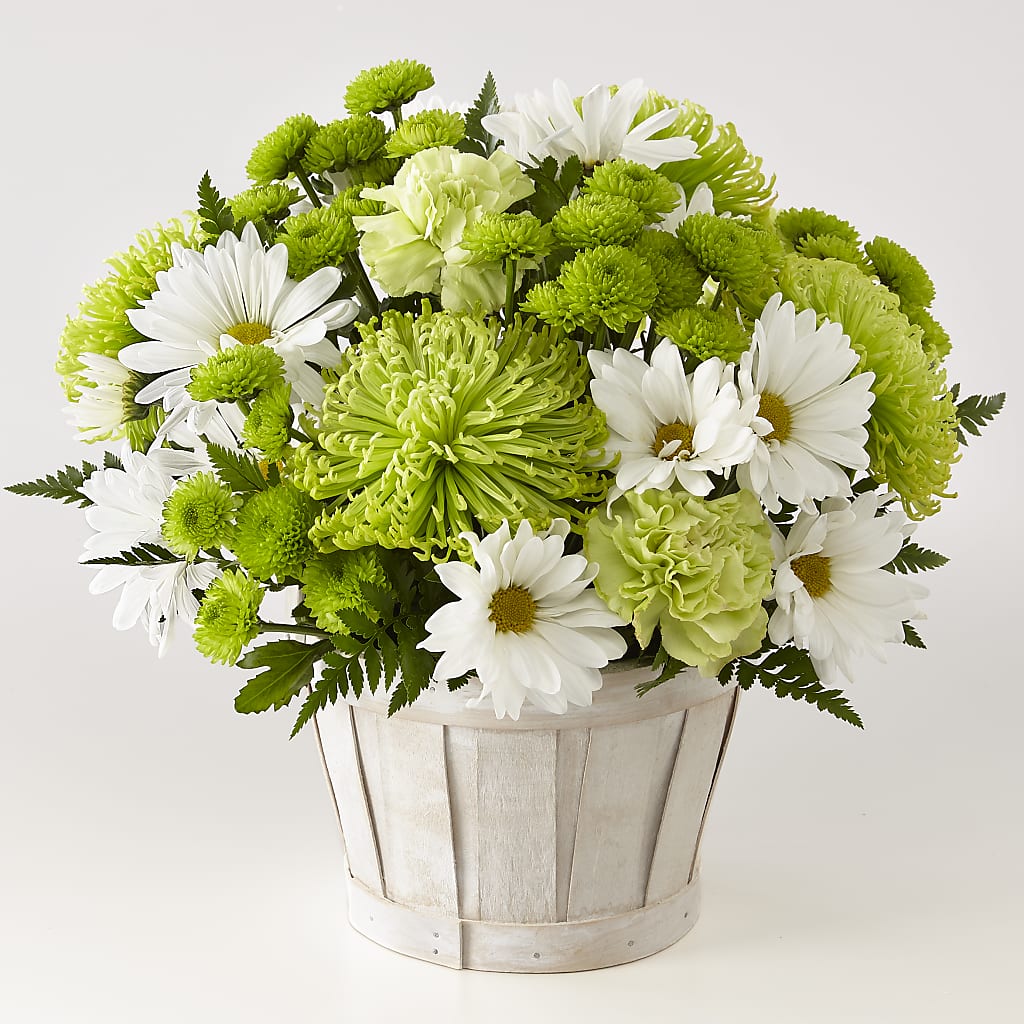 Lucky Charm Basket (Standard) – PETALS & HEARTS FLOWER SHOP, Monterey Park CA
