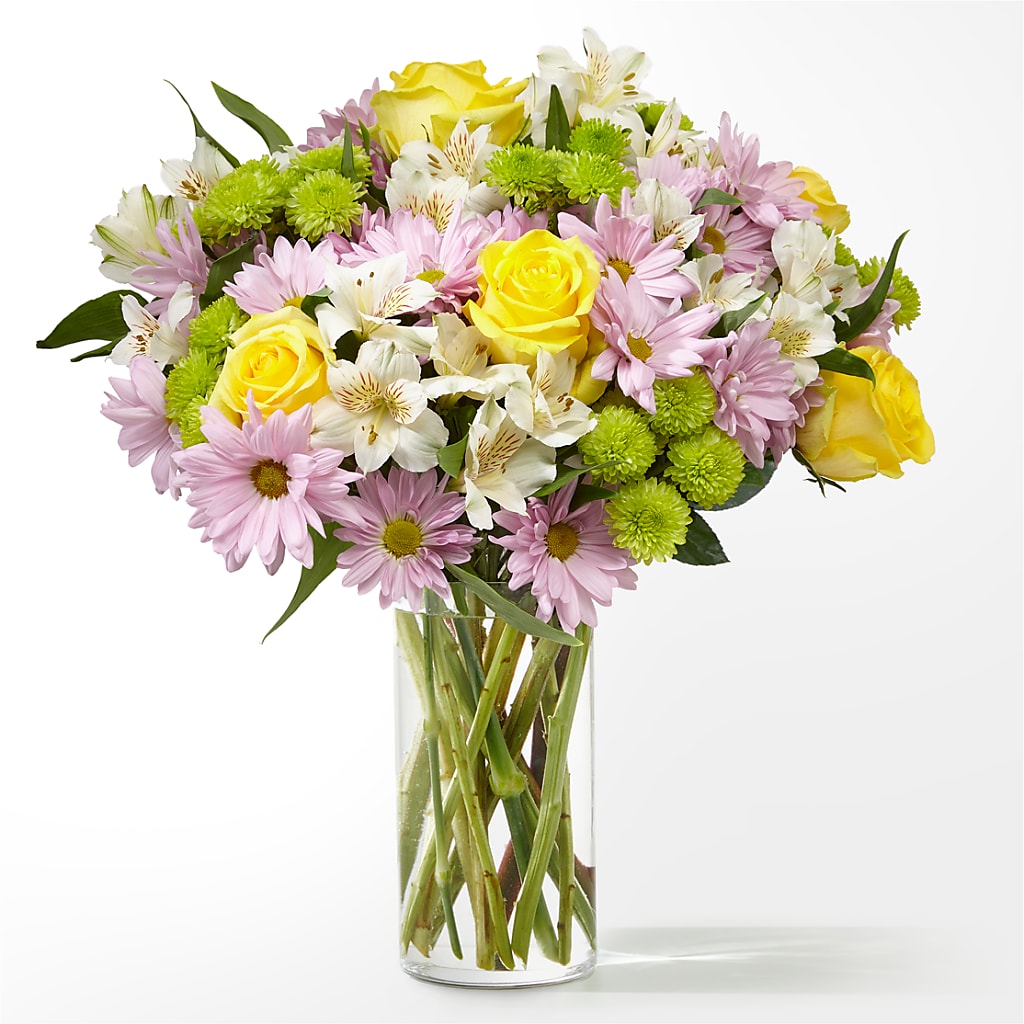 Sweet Spring Delight Bouquet – PETALS & HEARTS FLOWER SHOP, Monterey Park CA
