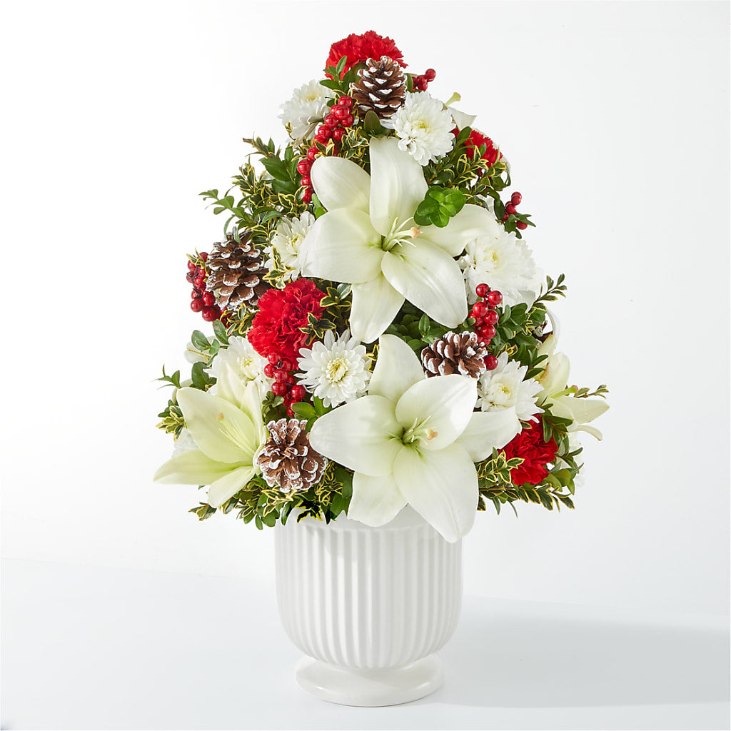 Festive Moments Tree – PETALS & HEARTS FLOWER SHOP, Monterey Park CA