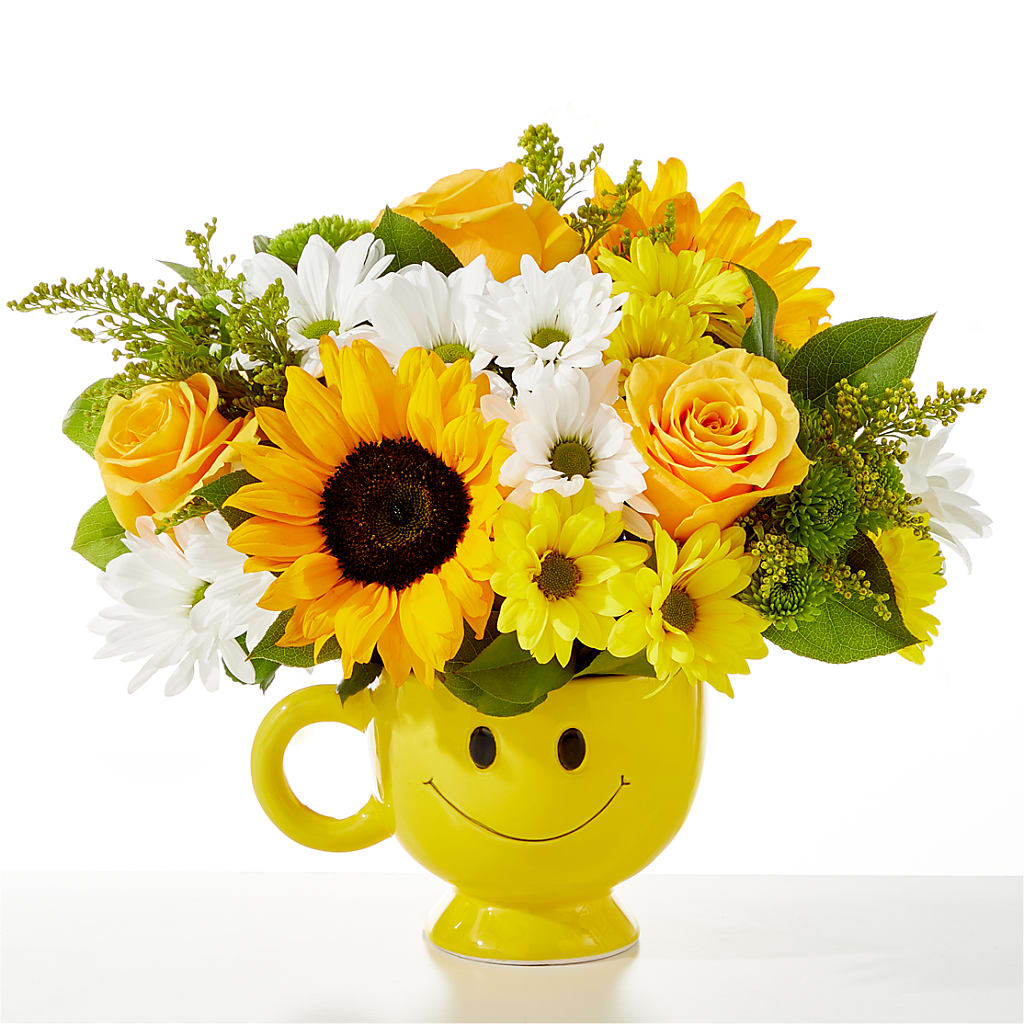 Be Happy Bouquet – PETALS & HEARTS FLOWER SHOP, Monterey Park CA