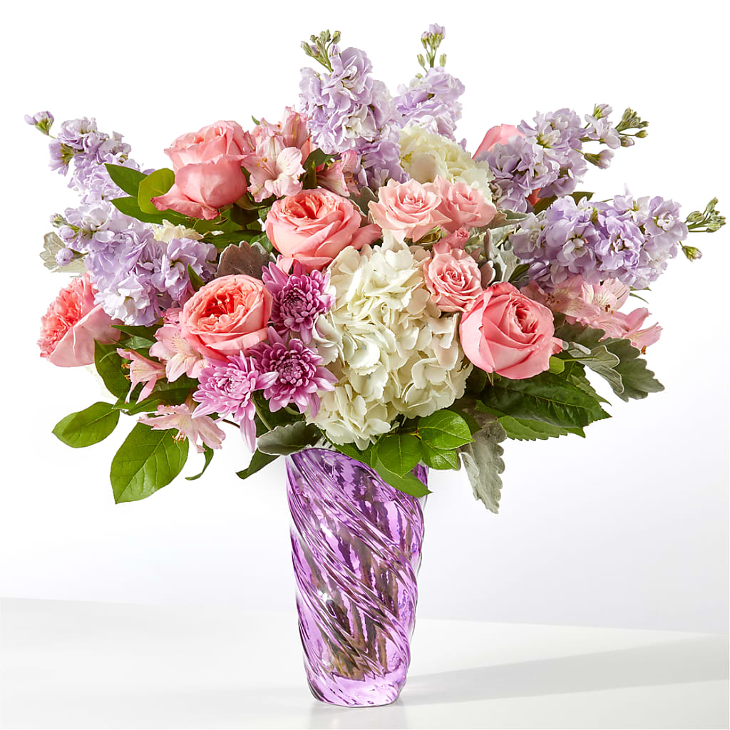 Silver Lining Bouquet – PETALS & HEARTS FLOWER SHOP, Monterey Park CA