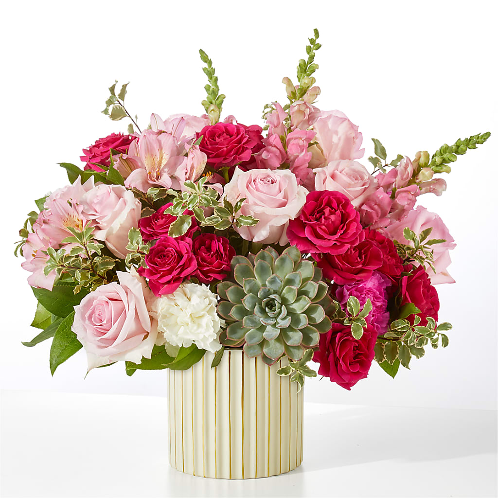 Magenta Musings Bouquet – PETALS & HEARTS FLOWER SHOP, Monterey Park CA