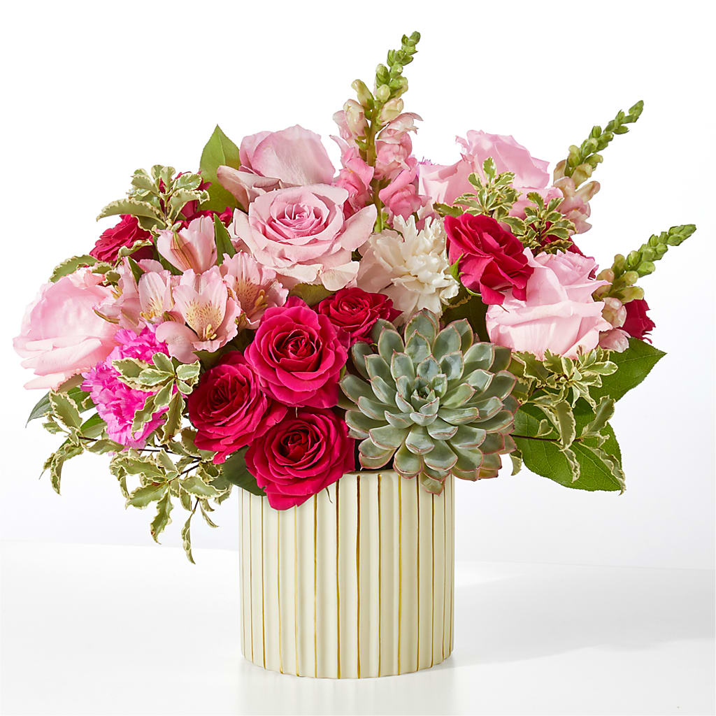 Magenta Musings Bouquet – PETALS & HEARTS FLOWER SHOP, Monterey Park CA