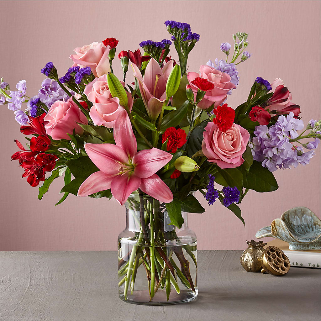 Romantique Bouquet – PETALS & HEARTS FLOWER SHOP, Monterey Park CA
