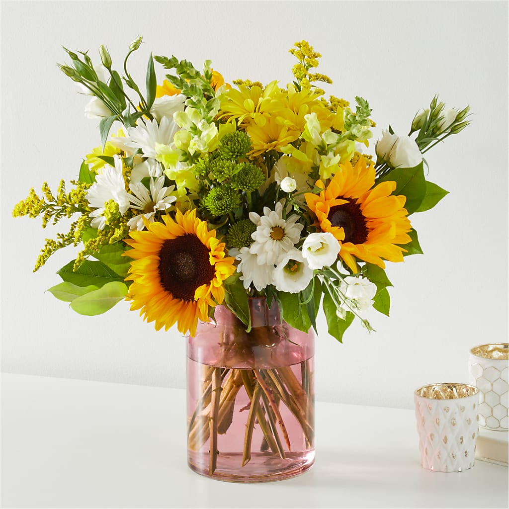 Hello Sunshine Bouquet – PETALS & HEARTS FLOWER SHOP, Monterey Park CA