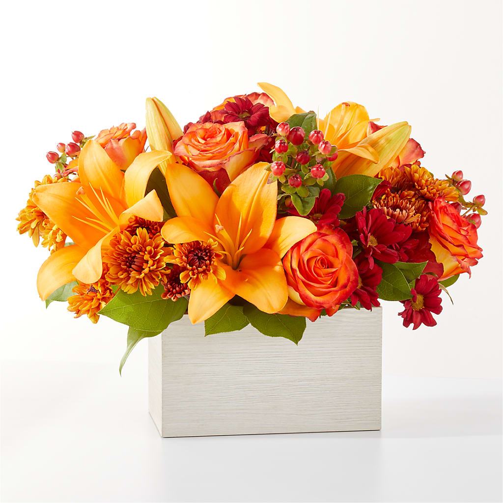 Backyard Bonfire Bouquet – PETALS & HEARTS FLOWER SHOP, Monterey Park CA