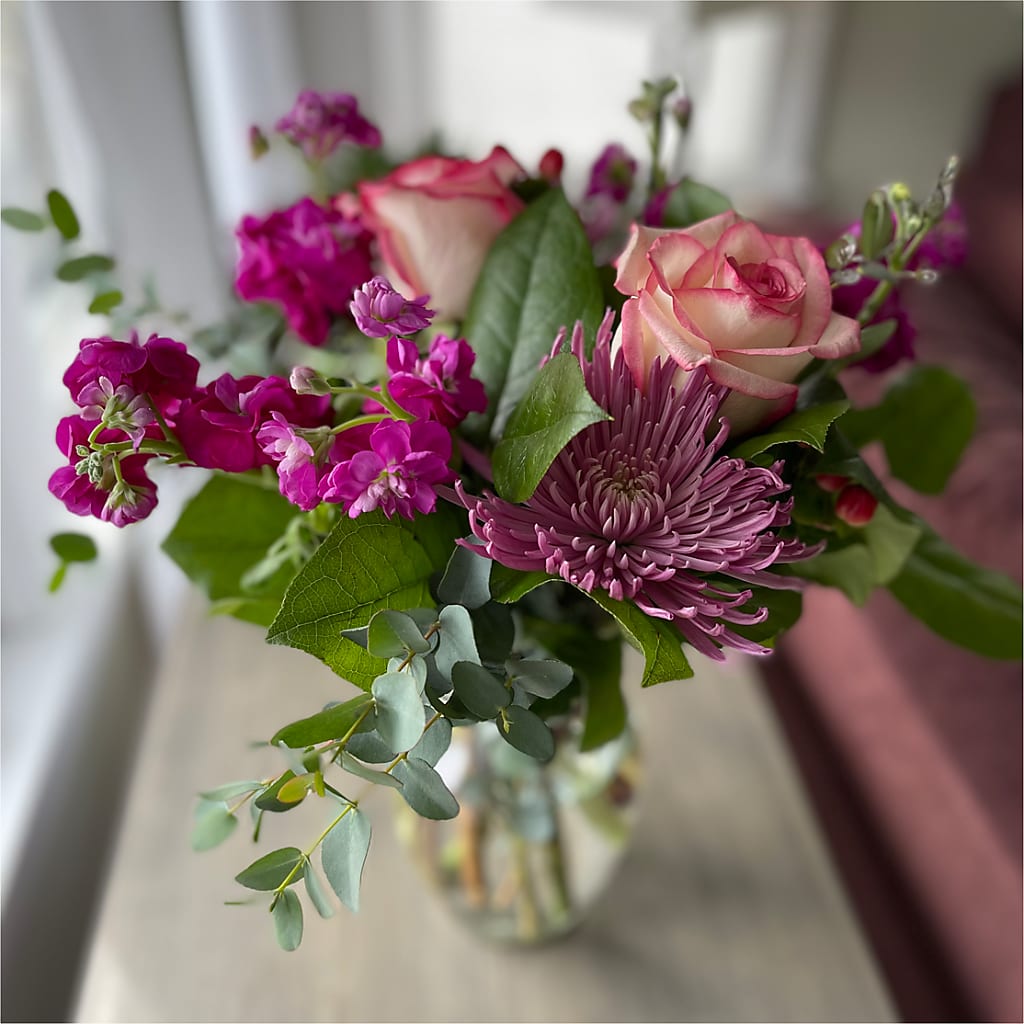 Sunday Morning Bouquet – PETALS & HEARTS FLOWER SHOP, Monterey Park CA