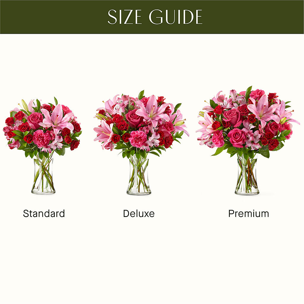 In Love Bouquet – PETALS & HEARTS FLOWER SHOP, Monterey Park CA