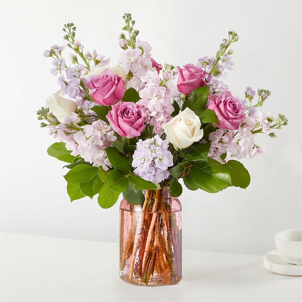 Springtime Spritz Bouquet – PETALS & HEARTS FLOWER SHOP, Monterey Park CA