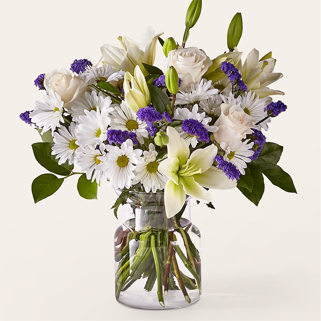Beyond Blue Bouquet – PETALS & HEARTS FLOWER SHOP, Monterey Park CA