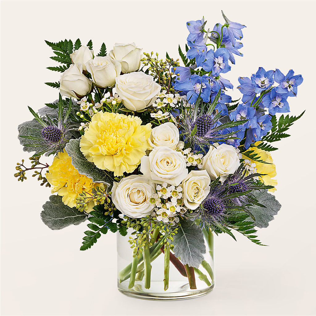 Lemon Sorbet Bouquet – PETALS & HEARTS FLOWER SHOP, Monterey Park CA