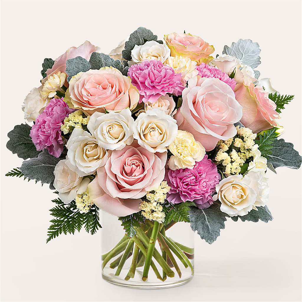 Blissful Moments Bouquet – PETALS & HEARTS FLOWER SHOP, Monterey Park CA