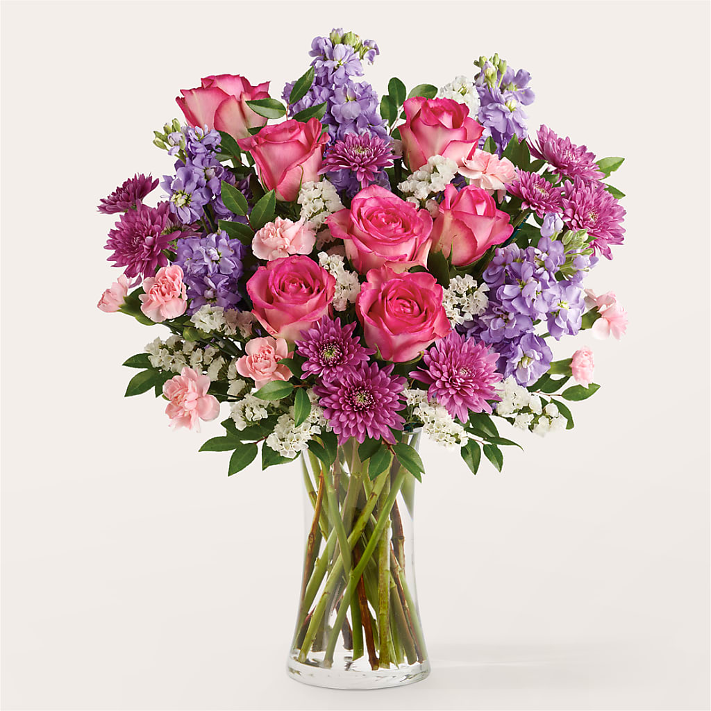 Slumber Party Bouquet – PETALS & HEARTS FLOWER SHOP, Monterey Park CA