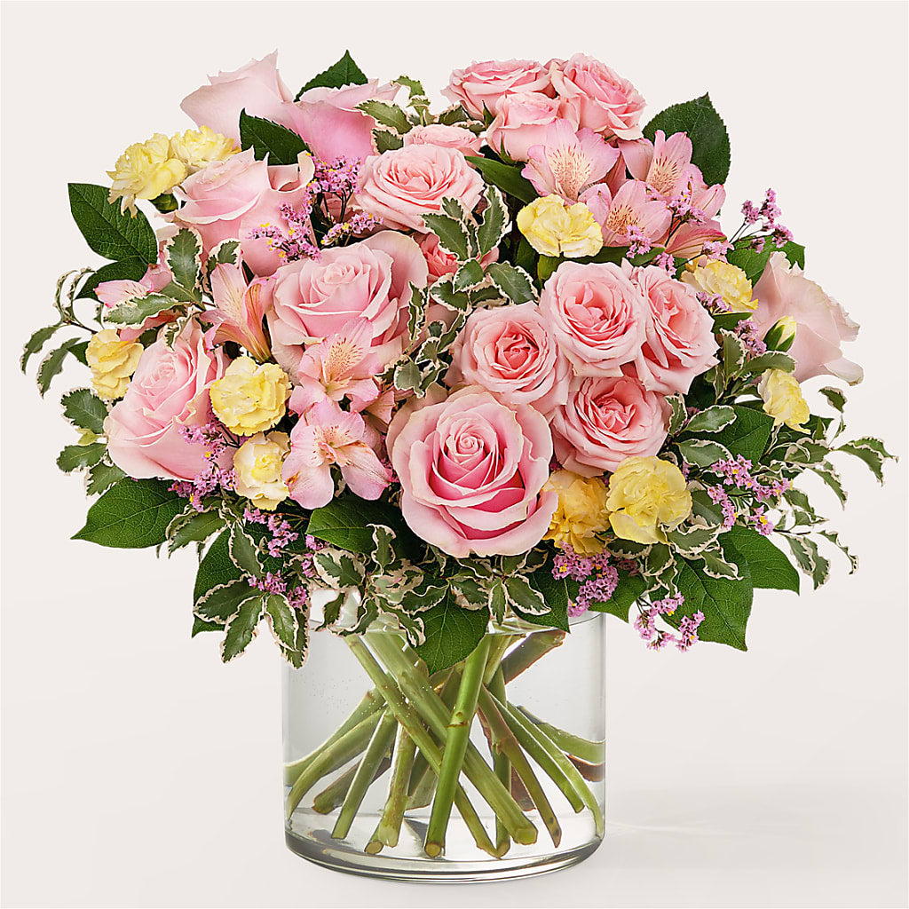 Refreshed Bouquet – PETALS & HEARTS FLOWER SHOP, Monterey Park CA