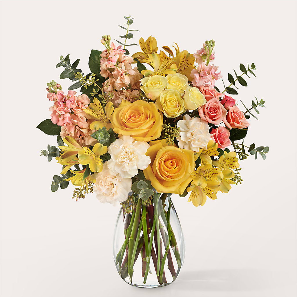 Slice of Sunrise Bouquet – PETALS & HEARTS FLOWER SHOP, Monterey Park CA