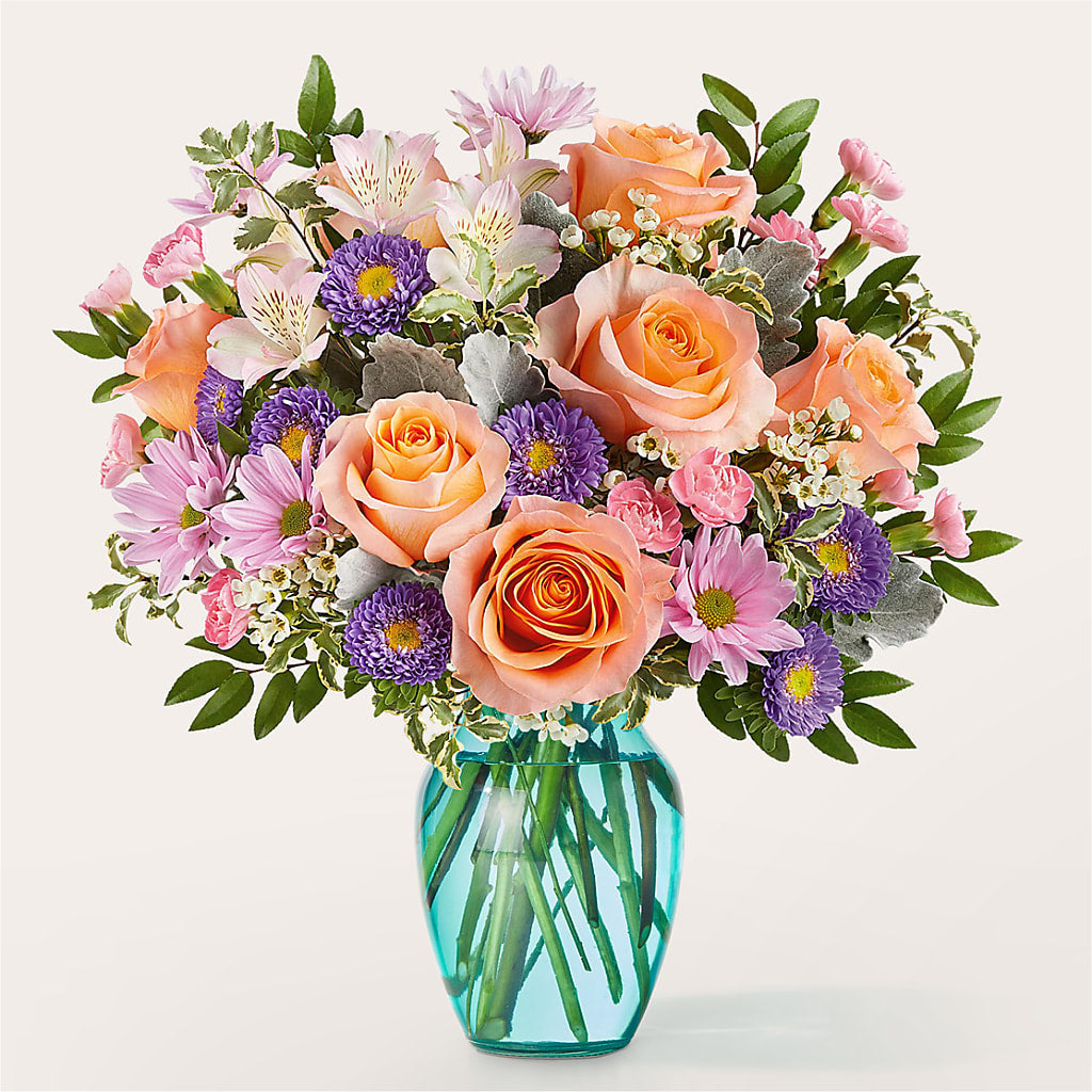 Soft Melody Bouquet – PETALS & HEARTS FLOWER SHOP, Monterey Park CA