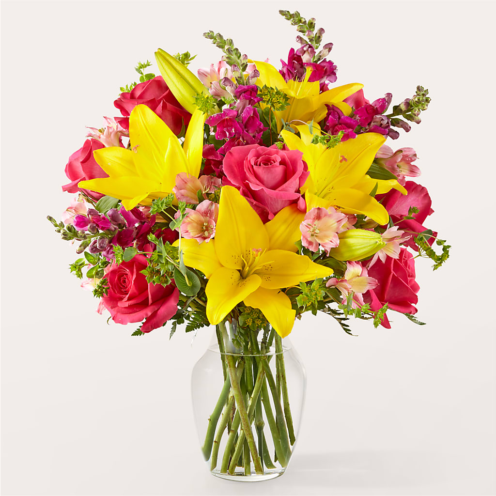 Lovely Day Bouquet – PETALS & HEARTS FLOWER SHOP, Monterey Park CA
