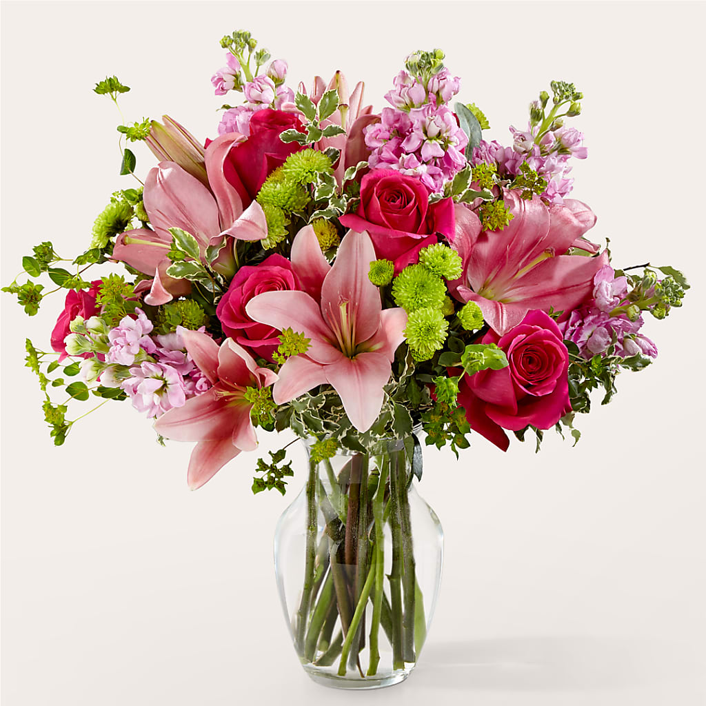 Cross My Heart Bouquet – PETALS & HEARTS FLOWER SHOP, Monterey Park CA