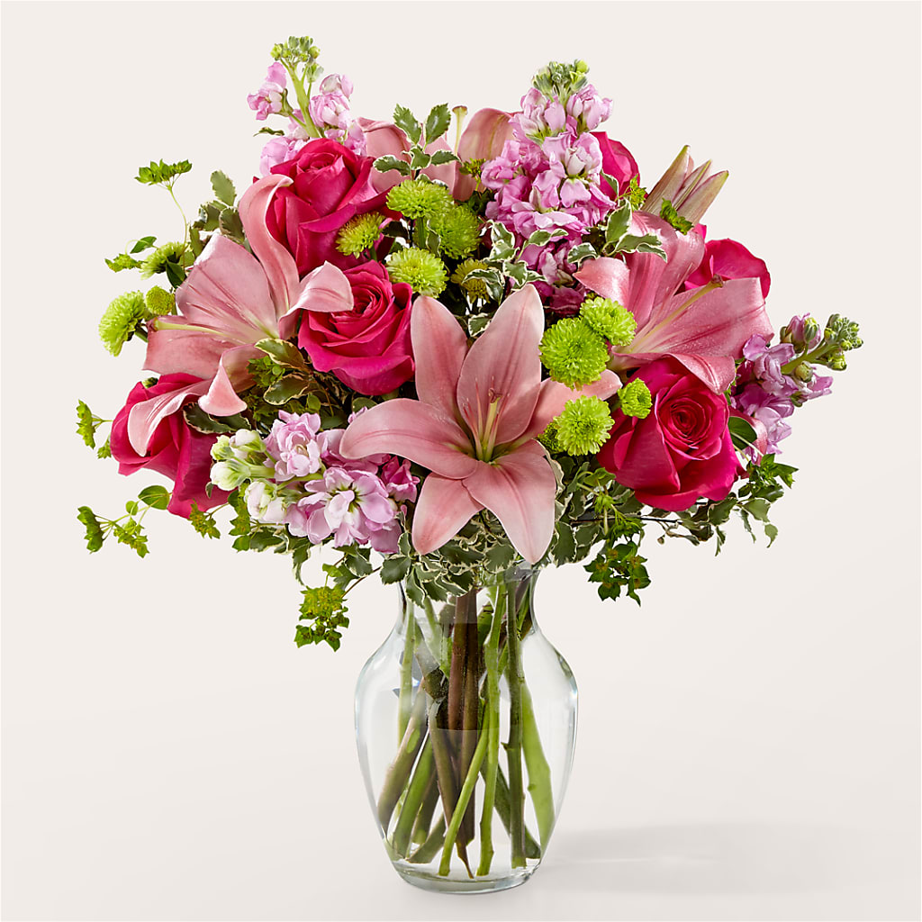 Cross My Heart Bouquet – PETALS & HEARTS FLOWER SHOP, Monterey Park CA