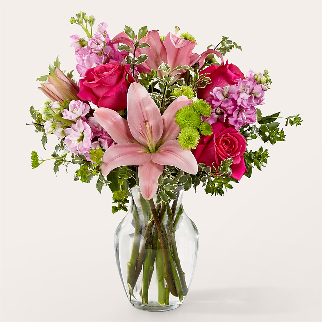 Cross My Heart Bouquet – PETALS & HEARTS FLOWER SHOP, Monterey Park CA
