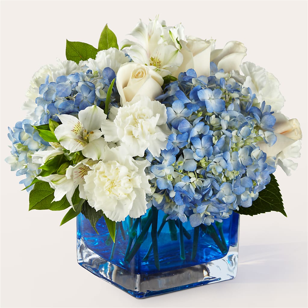 Soothing Waters Bouquet – PETALS & HEARTS FLOWER SHOP, Monterey Park CA