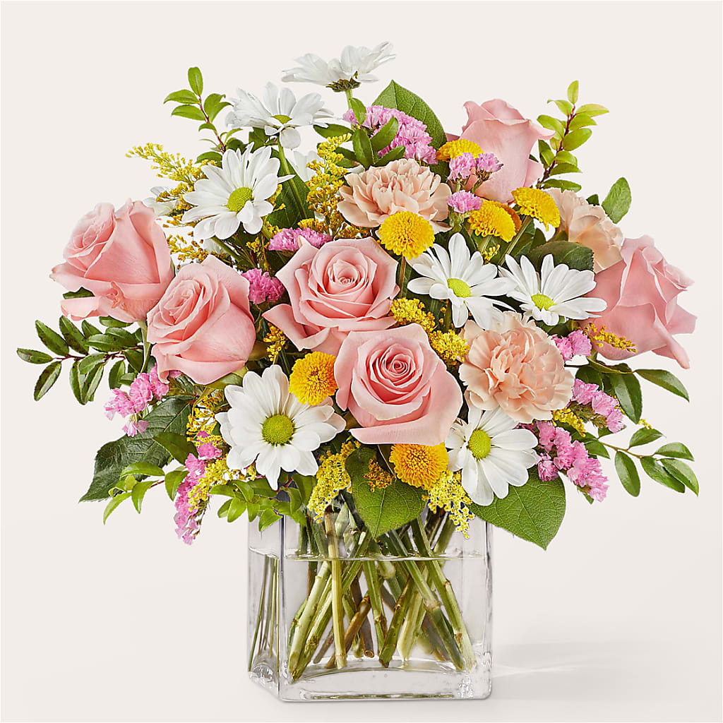 Country Cottage Bouquet – PETALS & HEARTS FLOWER SHOP, Monterey Park CA