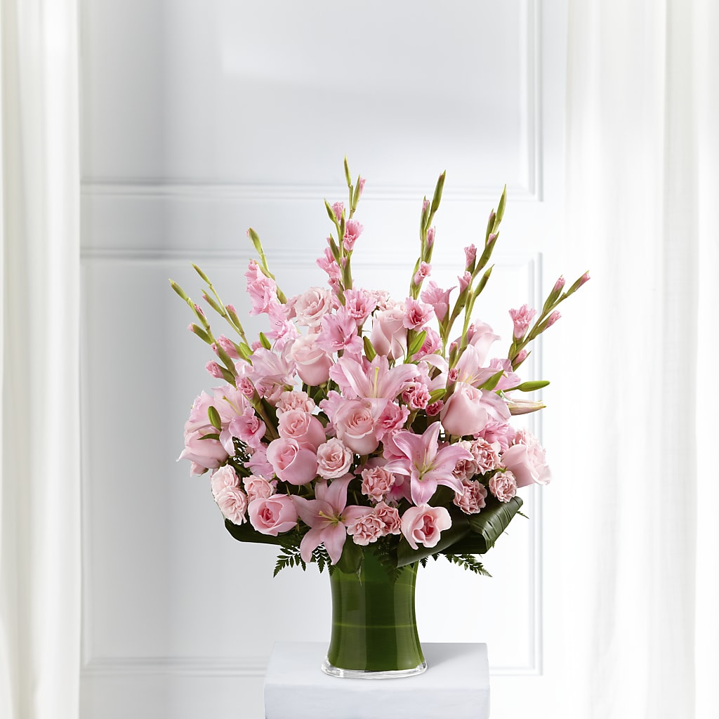 Lovely Tribute Bouquet – PETALS & HEARTS FLOWER SHOP, Monterey Park CA