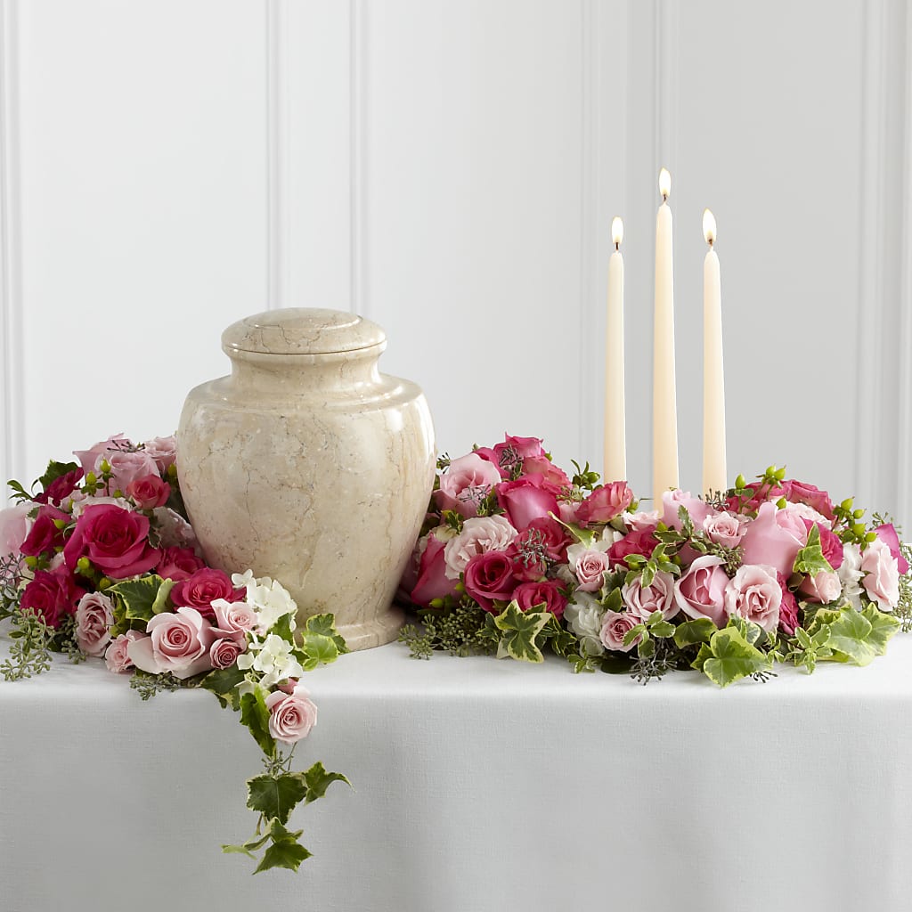 Remembrance Arrangement – PETALS & HEARTS FLOWER SHOP, Monterey Park CA
