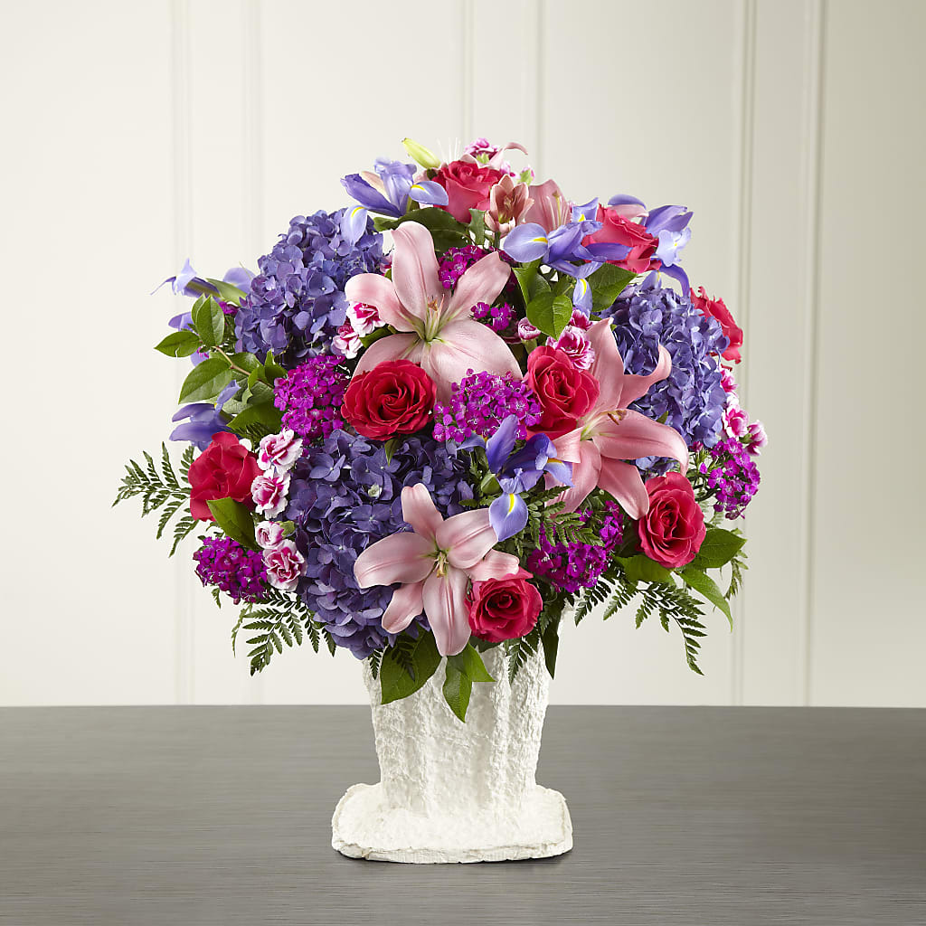 We Fondly Remember Arrangement – PETALS & HEARTS FLOWER SHOP, Monterey Park CA