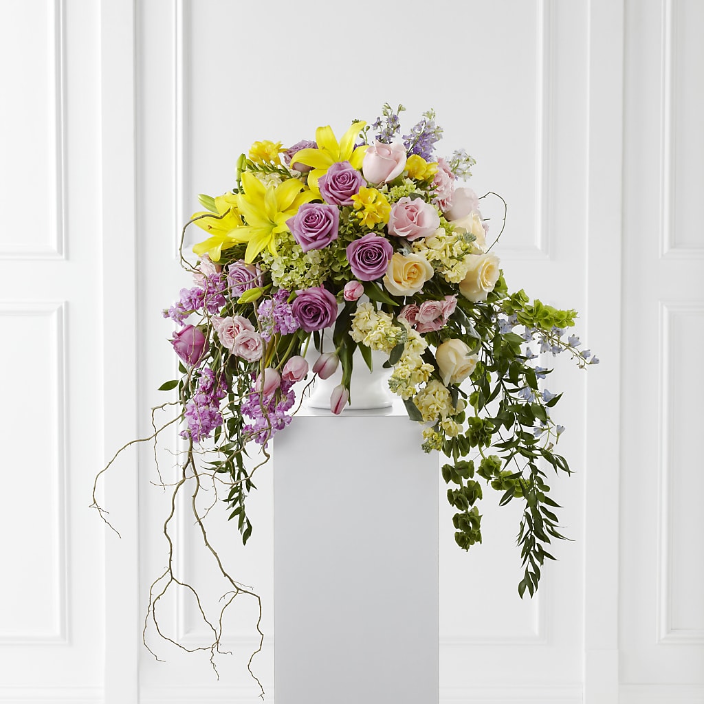 Display of Affection Arrangement – PETALS & HEARTS FLOWER SHOP, Monterey Park CA
