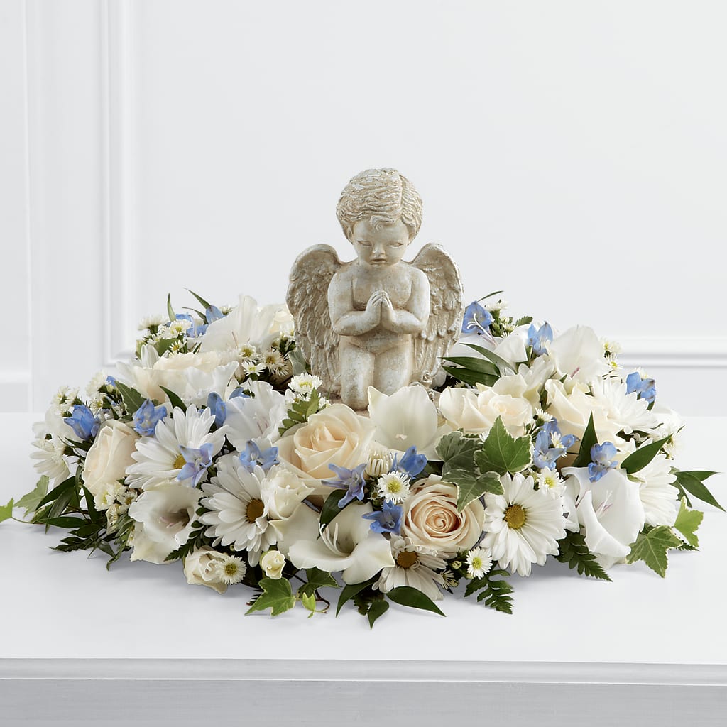 Little Angel Ring of Flowers – PETALS & HEARTS FLOWER SHOP, Monterey Park CA