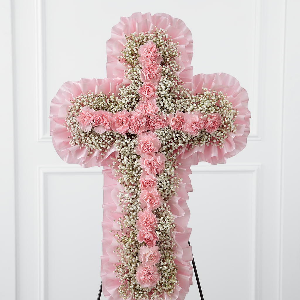Angel's Cross Easel – PETALS & HEARTS FLOWER SHOP, Monterey Park CA