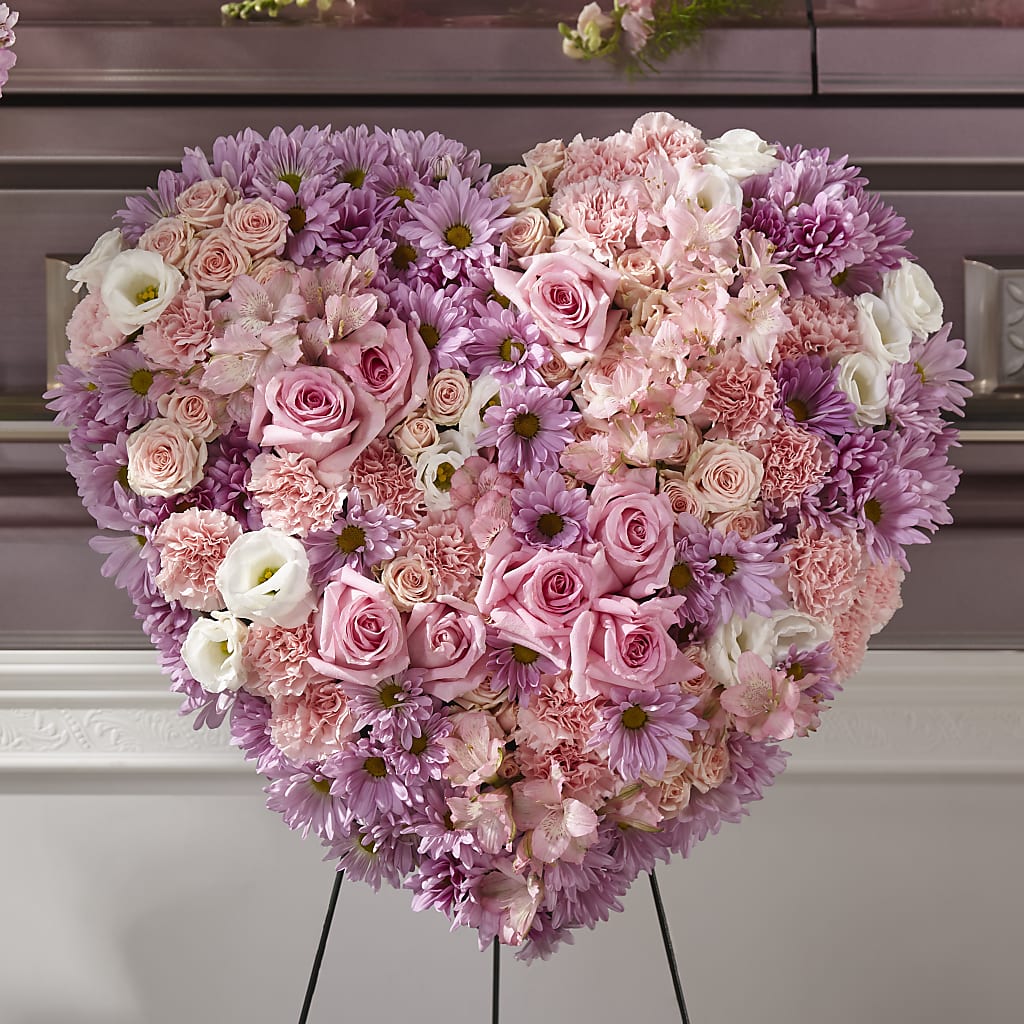 Heaven's Light Heart – PETALS & HEARTS FLOWER SHOP, Monterey Park CA