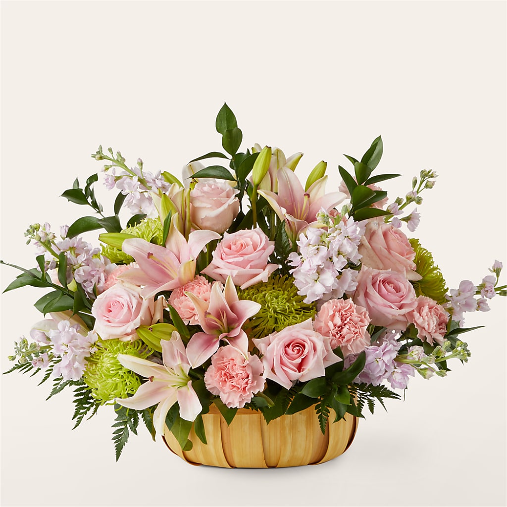 Beautiful Spirit Basket – PETALS & HEARTS FLOWER SHOP, Monterey Park CA