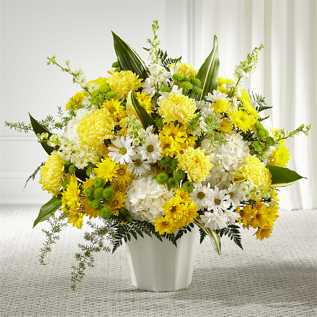 Unity & Grace Floor Basket – PETALS & HEARTS FLOWER SHOP, Monterey Park CA