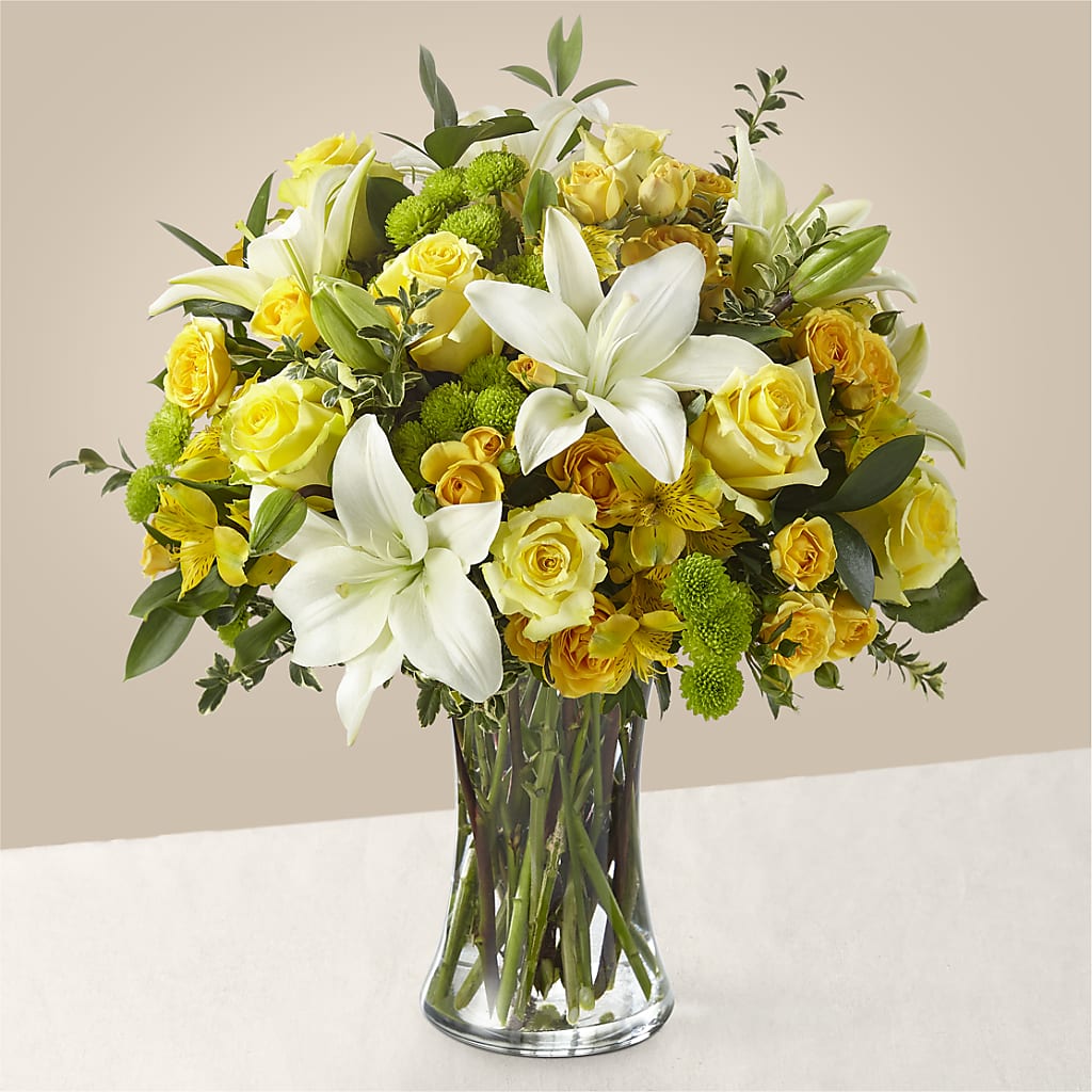 Hope & Serenity Bouquet – PETALS & HEARTS FLOWER SHOP, Monterey Park CA