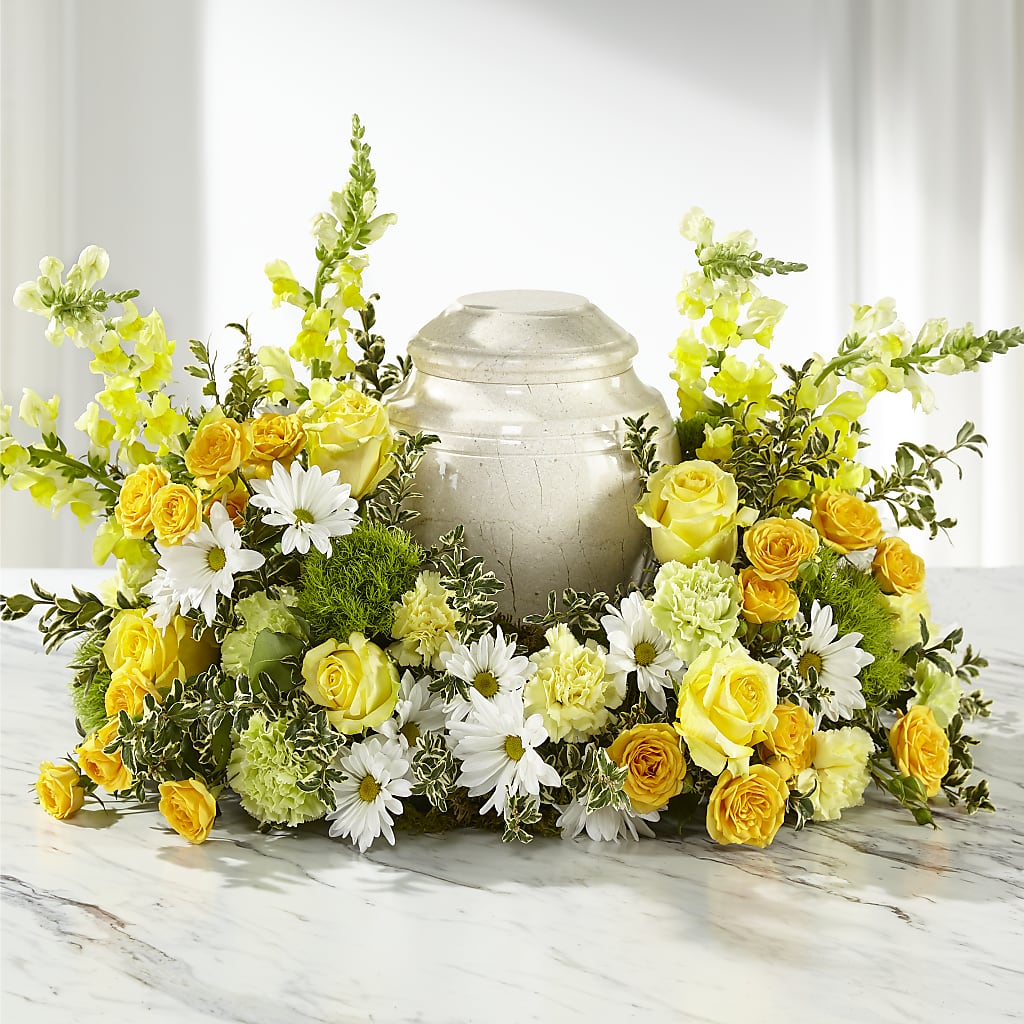 Graceful Love Cremation Adornment – PETALS & HEARTS FLOWER SHOP, Monterey Park CA