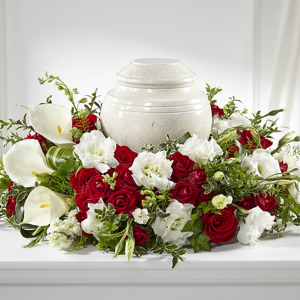 In My Memories Cremation Adornment – PETALS & HEARTS FLOWER SHOP, Monterey Park CA