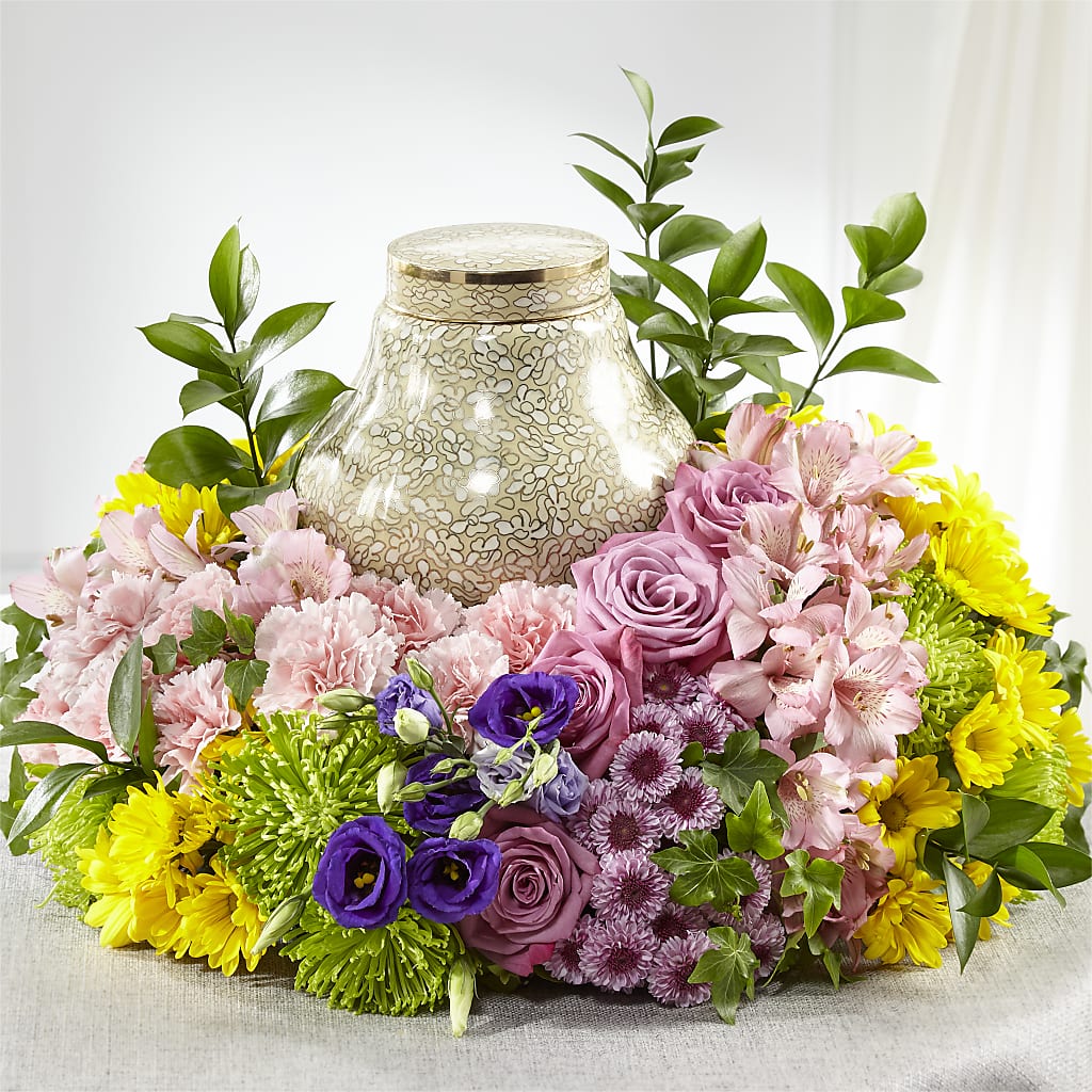 Rays of Hope Cremation Adornment – PETALS & HEARTS FLOWER SHOP, Monterey Park CA