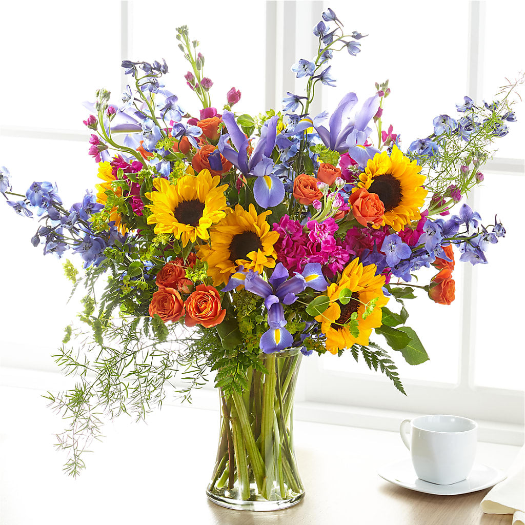 Rays of Life Bouquet – PETALS & HEARTS FLOWER SHOP, Monterey Park CA