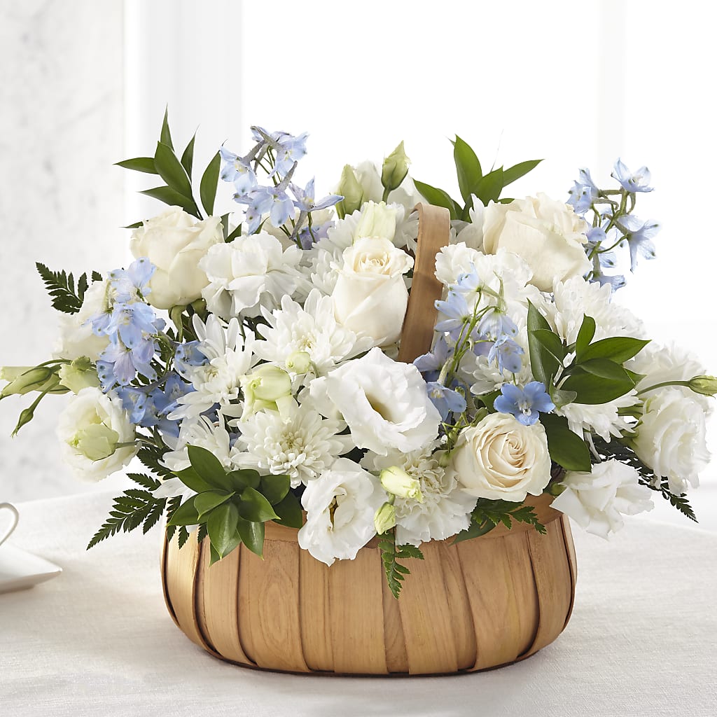Sincerely Heartfelt Basket – PETALS & HEARTS FLOWER SHOP, Monterey Park CA