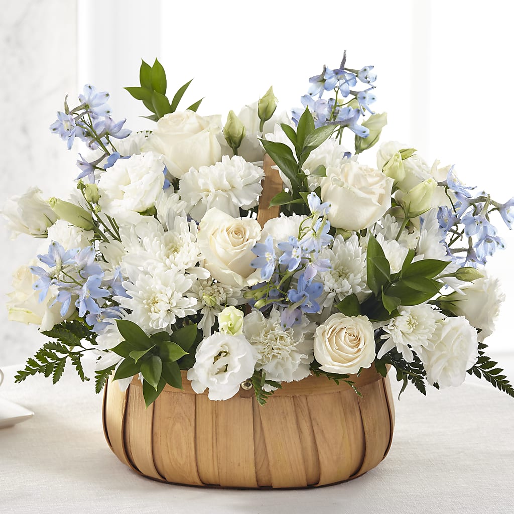 Sincerely Heartfelt Basket – PETALS & HEARTS FLOWER SHOP, Monterey Park CA