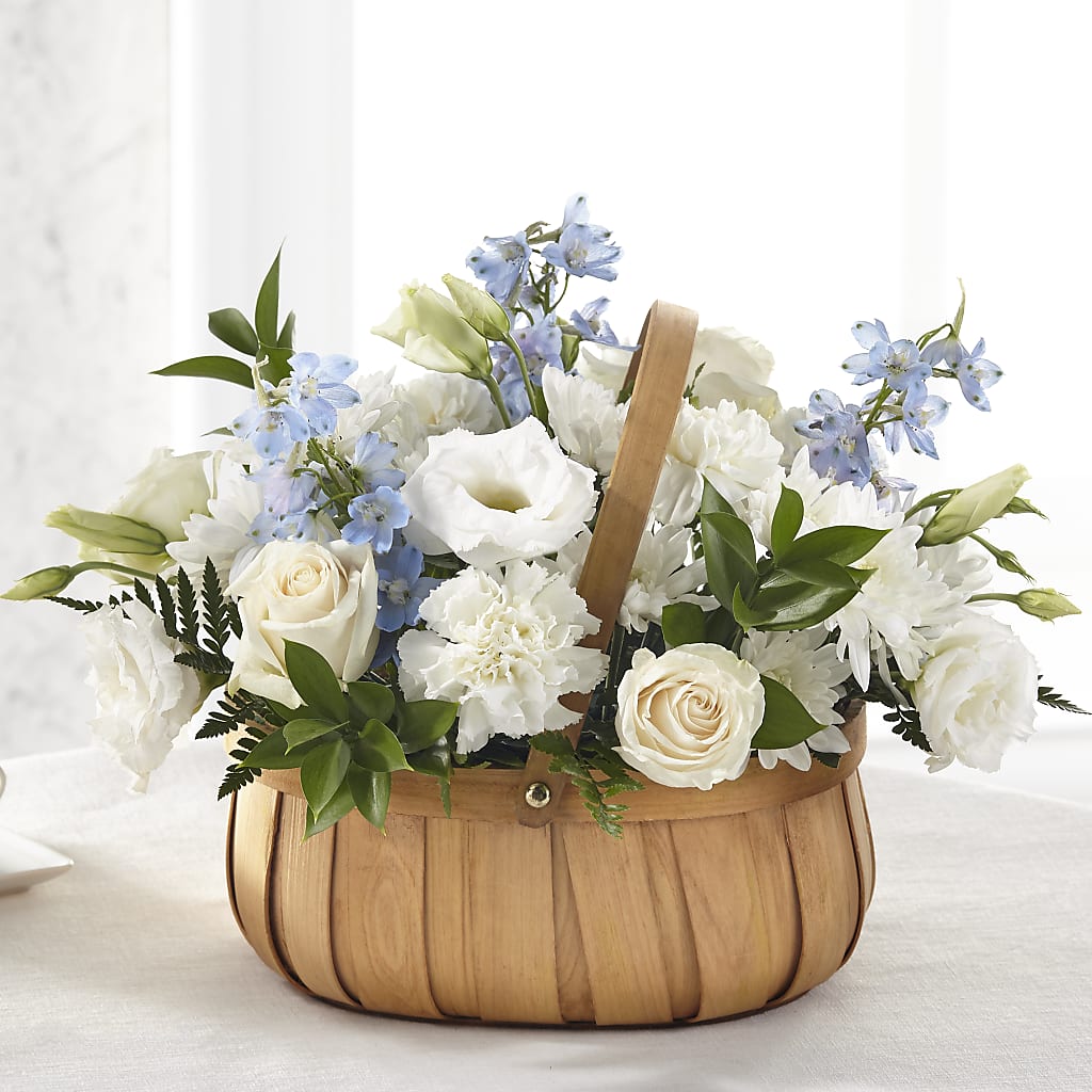 Sincerely Heartfelt Basket – PETALS & HEARTS FLOWER SHOP, Monterey Park CA