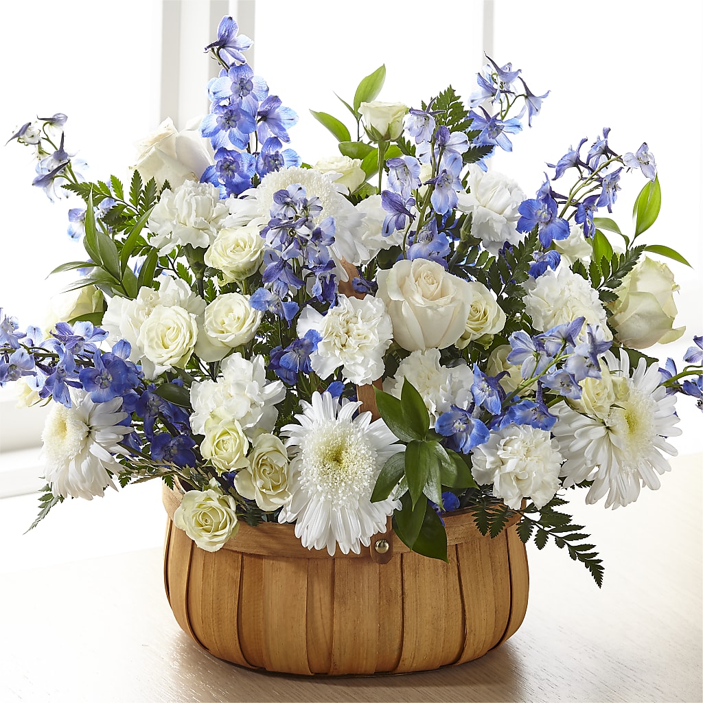 Harmony & Grace Basket – PETALS & HEARTS FLOWER SHOP, Monterey Park CA
