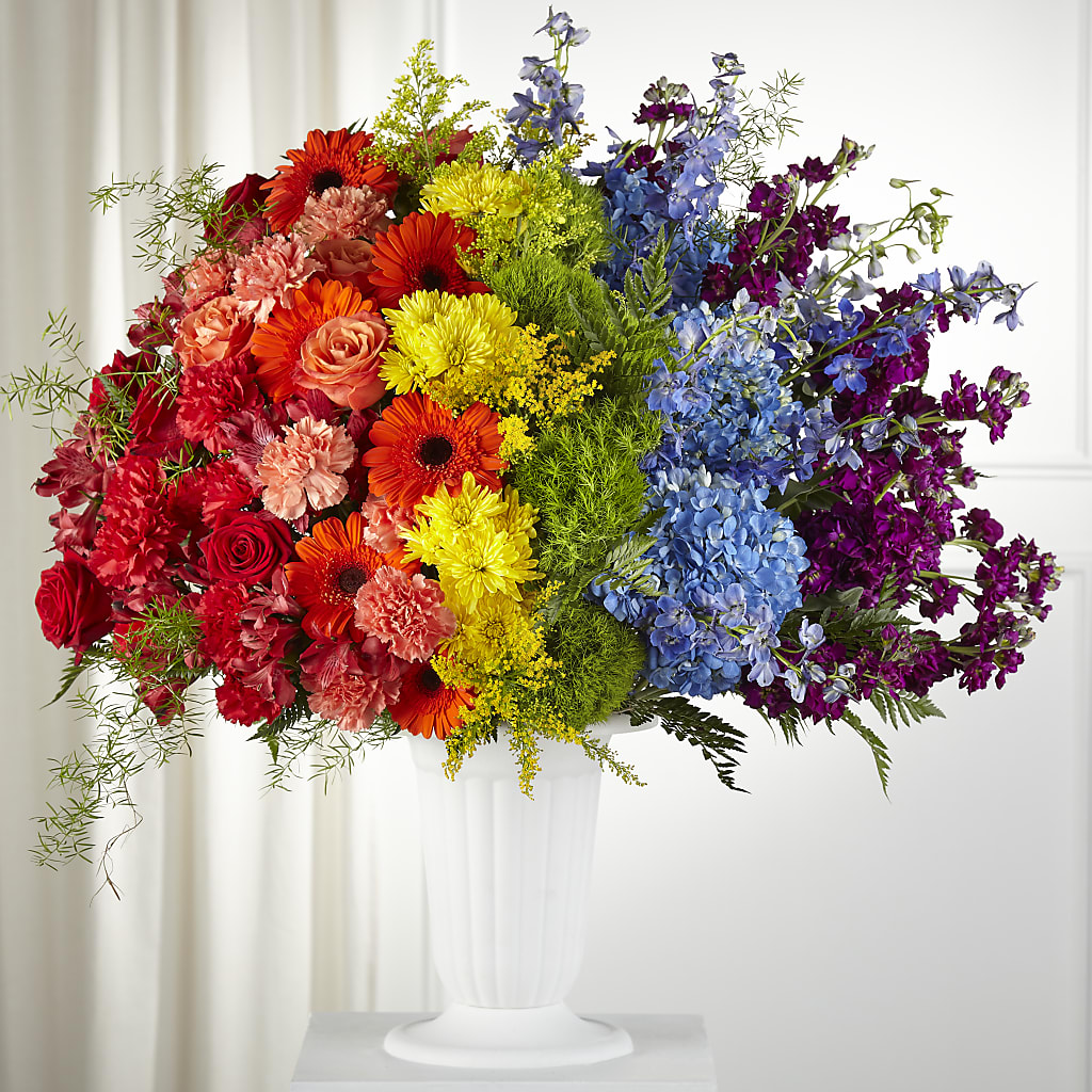 Pride & Unity Arrangement – PETALS & HEARTS FLOWER SHOP, Monterey Park CA