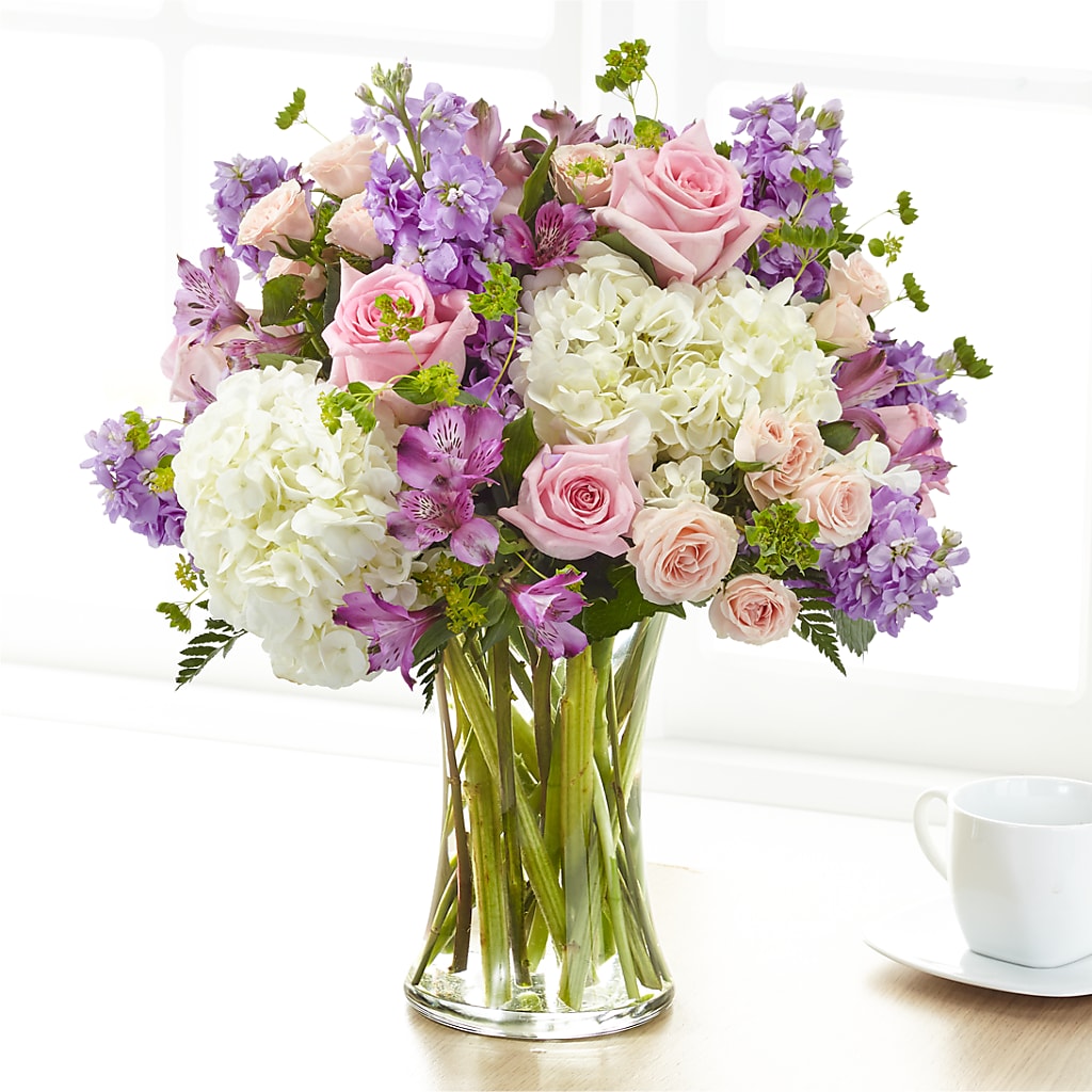 Shared Sentiment Bouquet – PETALS & HEARTS FLOWER SHOP, Monterey Park CA