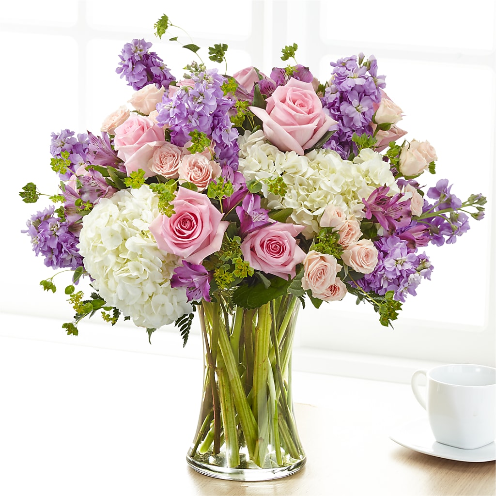 Shared Sentiment Bouquet – PETALS & HEARTS FLOWER SHOP, Monterey Park CA